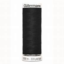 Gutermann 200m - Hvit, og Svart