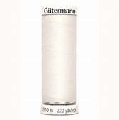 Gutermann 200m - Hvit, og Svart