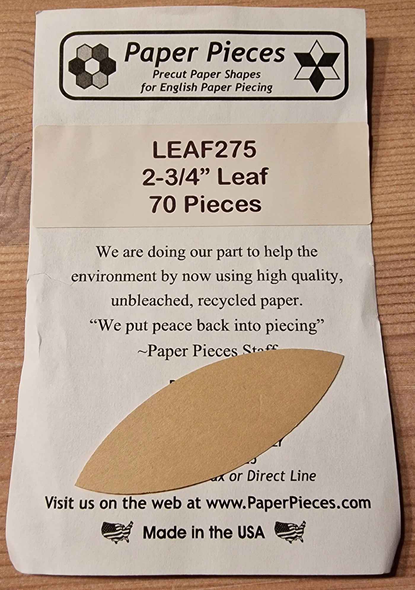 Paper Pieces Leaf275