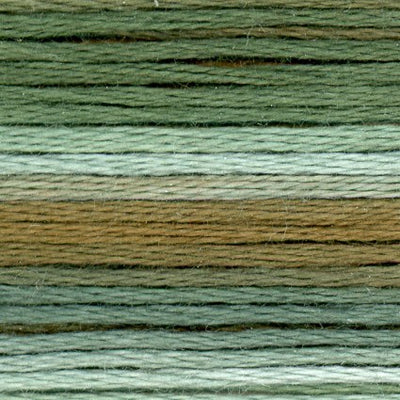 COSMO - flerfarget broderitråd farge 8001 - 8077