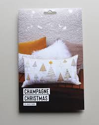 Champagne Cristmas Cusion Pattern