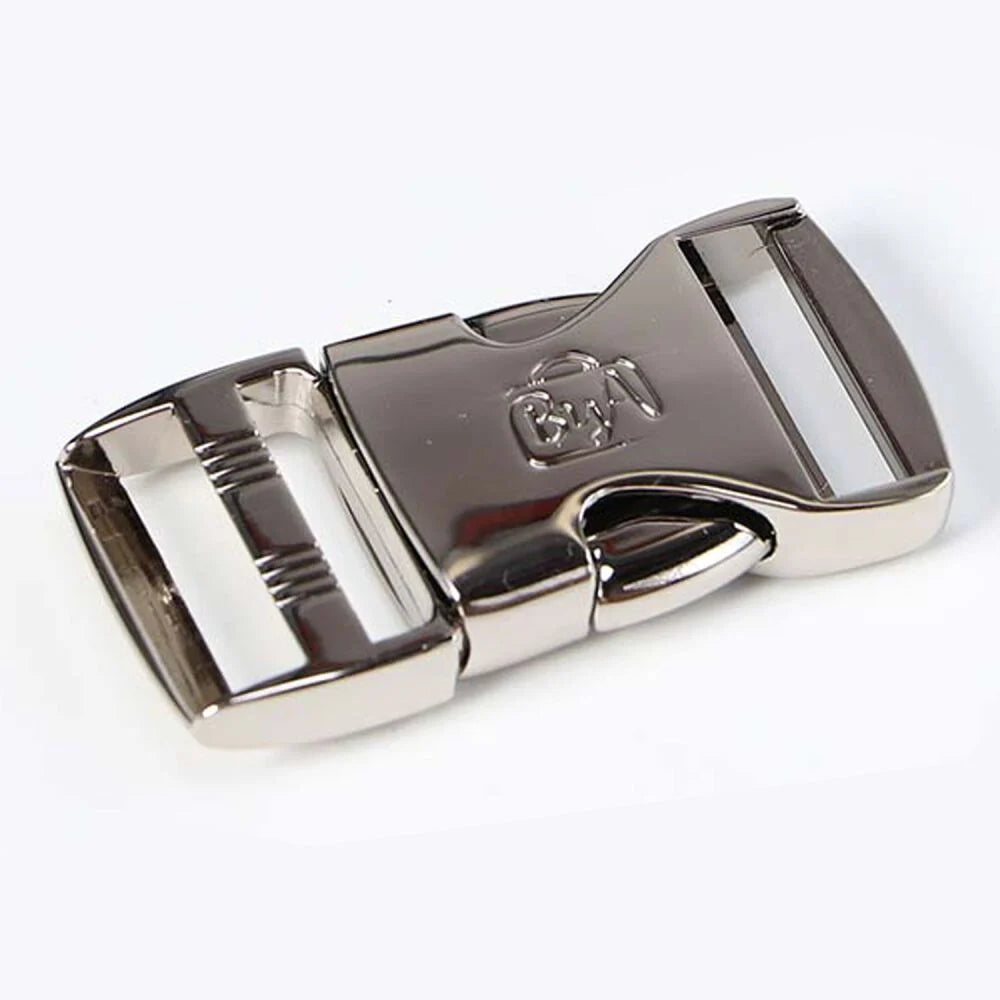 Side Release Buckle 1"  - ByAnnie - Nikkel